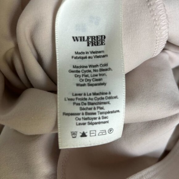 ARITZIA Wilfred Free Long Sleeve Neutral Bodysuit US M - Picture 4 of 4